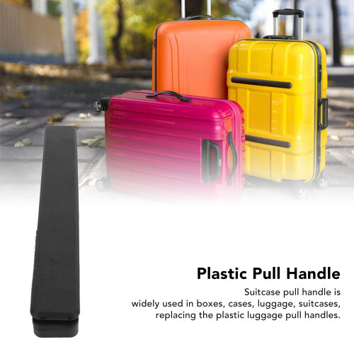 Luggage Handle Replacement 20cm Black Plastic Strap Grip, Durable Universal Suitcase Handle  Part 1