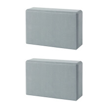 Firmly Grip Fitness Brick Comfortable Shape Pillow-Gray