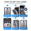 Wall Safe Key Lock Box, 12 Digit Combination Lock Box with Resttable Code, Large &  , Key Safe Storage Box 4