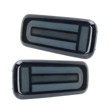 1 Pair Smoked LED Tail Lights for JIMNY 2007-2017 Dynamic LED Turn Signal Brake Reverse Driving Lamp