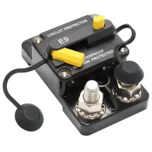 Universal Fuse Reset Button Manual Circuit Breaker for 12V-48V Car Boat RV Waterproof Ignition Protected M10 100A