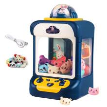 Toy Claw Machine for Kids with Music and Sound Effects, Interactive Mini Claw Game for Boys and Girls Gifts