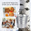 Stainless Steel Maple Syrup Tapping Kit 6 Maple Tree Taps Spiles with Hooks Compatible with Maple Birch Walnut Trees 6