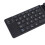 Foldable Wireless Keyboard BT3.0, Silent, 120mAh, Compact Black 8