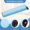 AW261 Replacement Roller Filter Kit for  HydroVac MessMaster Wet Dry Vacuums, 3 Brush Rollers, Filters & Tool 3