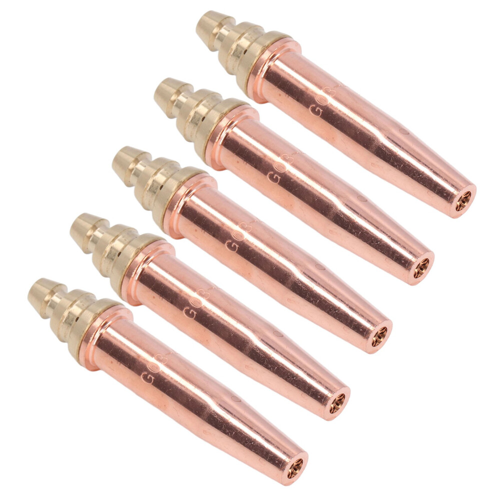 5 Pcs Isobaric Propane Cutting Tips G03-4# To G03-6# For Industrial Welding 3271390471788