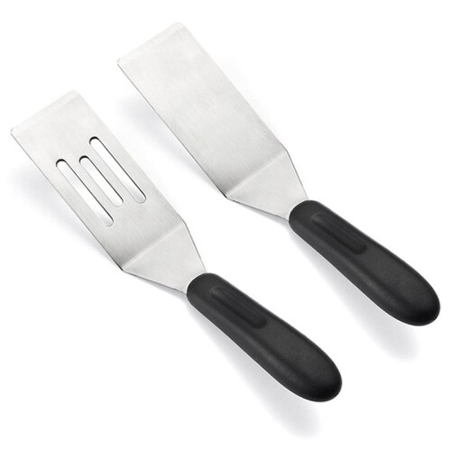 Minispatelset i Rostfritt Stål för Matlagning, Bakning och Servering - Halkfritt Handtag, 3-Pack 1