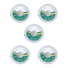 5 Stück Kupfer-Lötwickel-Set zum Entfernen von überschüssigem Lötzinn, Größen 1,5-3,5 mm