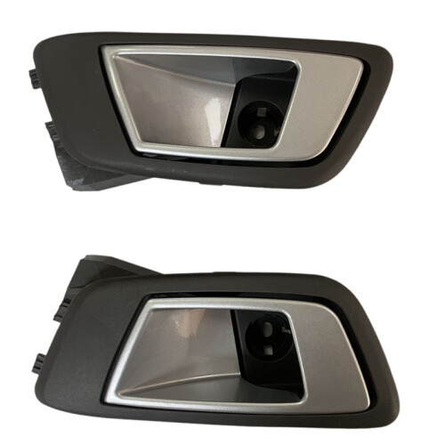 1Pair Rear Door Handle Inside Door Pull for  Fiesta 2009-2014 8A61-A22601 8A61A22600 Inner Handle 2