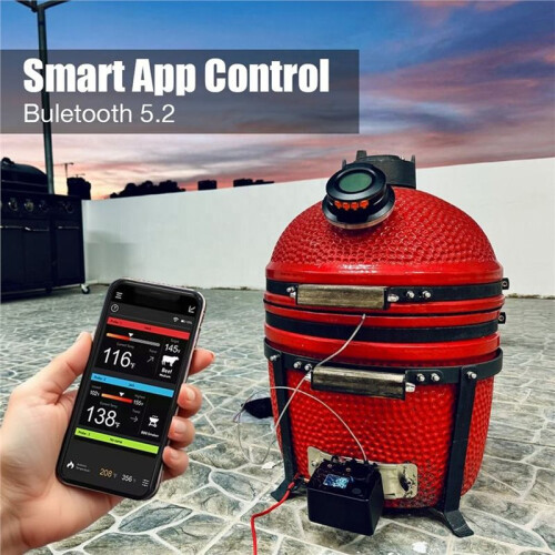Wireless  Meat PID BBQ Fan Controller Temperature Control Probe for Smoker Kamado Oven 2