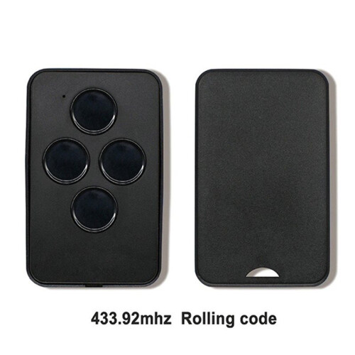 2Pcs for  4PRO 433.92MHz Remote Control for Barrier Gate Garage Door Opener Rolling Code Transmitter for 2