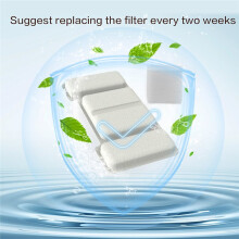 Filtros para Bebederos de Gatos TY09/TY10 (2,2 L/3,2 L). Incluye 8 Filtros de Agua y 4 Filtros de Bomba.