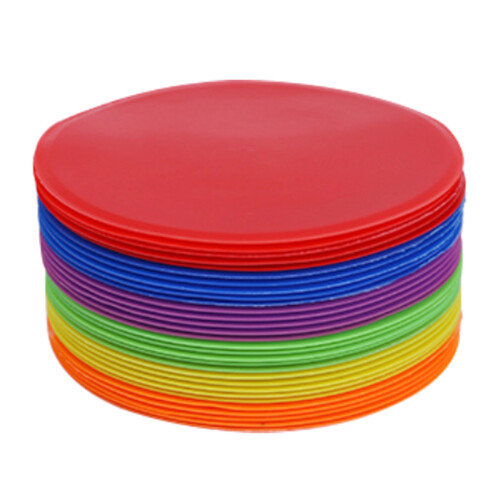 10Pcs Colorful Speed Training Discs Nonslip Agility Marker-Blue 2