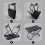 Folding Table Portable Camping Folding Table Outdoors Beach Picnic Table  Hollowing Hangable Item Hiking 2