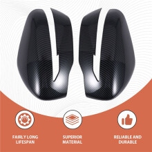 Car Rear View Mirror Cover Side Mirror Cap for Navara NP300 2019 2020 2021 2022 Carbon Fiber