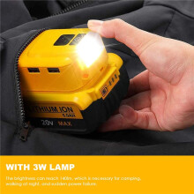 DCB090 Battery Adapter DCB090 Power Source Charger Converter for 18V 20V Max Lithium Battery with Port