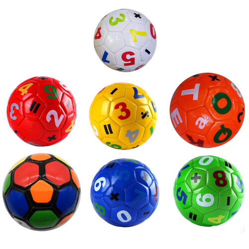 Youth Practice Soccer Ball Practical PVC Football-Blue 2