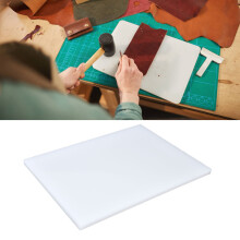 Leather Crafting Supply 140x120x15mm White Plastic Punching Hammer Pad