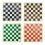 Échecs enroulables souples, tapis d'échecs de tournoi-Vert 43CM 2