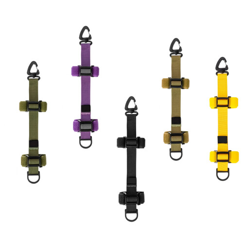 Backpack Expansion Strap Nylon Webbing Strap With Hanging-khaki 2