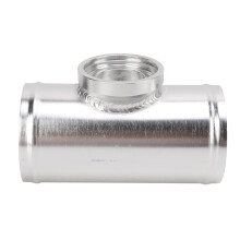 Aluminium 3 Zoll/76mm BOV Adapterrohr für Turbo Blow Off Valve