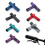 2pack Versatile Bicycles Handlebars Grip Fashion-Cyan Black 4