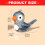 Bird Water Whistles Abs Materials Colorful Bird Water-Pink 4
