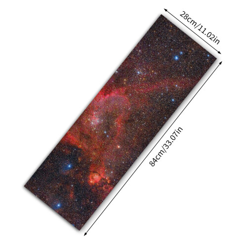 Duurzaamheid Antislip Skateboard Griptape-Zilveren rivier 2
