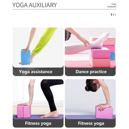 Simple Workout Cubes Gym Foams Brick Pilates Training-Green 2