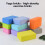 Simple Workout Cubes Gym Foams Brick Pilates Training-Green 5
