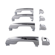4pcs Outside Exterior Door Handle Chrome for GX460 2010-2021 69250-60050 69250-60060 69260-60070 69210-60170