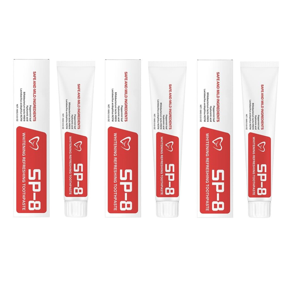 Toothpaste for Sensitive Teeth with Fresh Breath Formula, Plaque Removal and Whitening, Gentle Gum Care (3PCS)