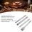 Leather Lacing Stitching Chisel Set - HSS Punching Prong Styles 3