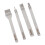 Leather Lacing Stitching Chisel Set - HSS Punching Prong Styles 6
