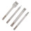 Leather Lacing Stitching Chisel Set - HSS Punching Prong Styles 13