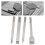 Leather Lacing Stitching Chisel Set - HSS Punching Prong Styles 15
