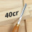 RUITOOL Long Neck Marking Knife&Right Angle Chisel with Solid Wood Handle Woodworking Tool for Marking Scribing and Carving 3