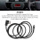 3.5mm AUX In Adapter Cable for Car Stereo IP-BUS Input Replacement 12