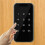 10X Electronic  Digital Electronic Door Lock Fingerprint Press Password Keyless Keypad 6