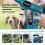 Traderight 50Bar Cordless Washer Dual 6-in-1 8