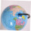 Desktop World Globe with Stand Educational Political Map for Classroom Home Office and Study Decor 4