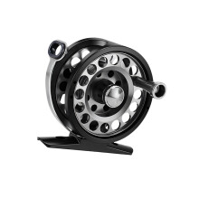 Metal Fishing Reel With Large Line Capacity Ideal For-Black