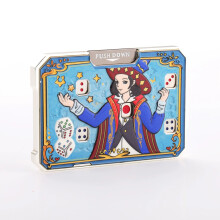 Mechanical Dice Spinner with Quickpress Spin Action, Aluminium Fidget Dice for Anxiety Relief and Board Games