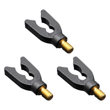 3Pcs Nylon Fishing Rod Rest Head Fishing Grip Rest Head-Black