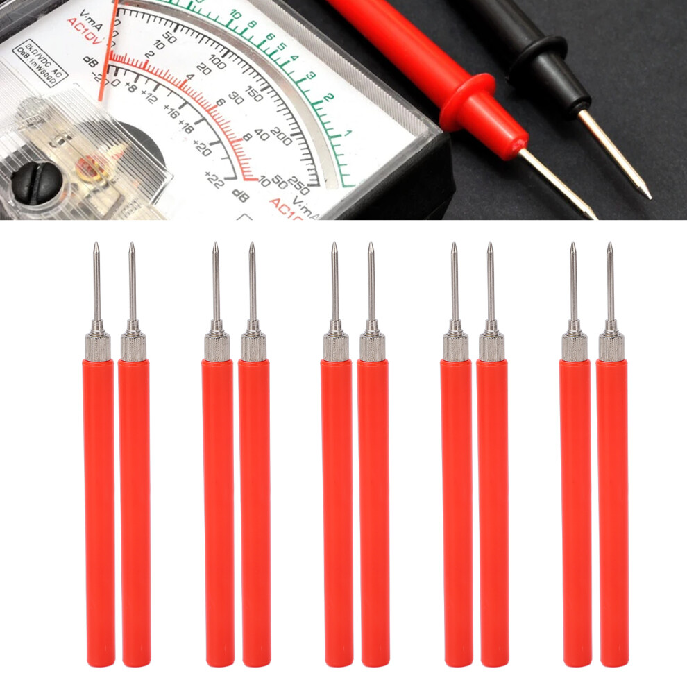 J.30015 Multimeter Test Probe 30Vacâ60Vdc 24A Solderless Red 7601376237279