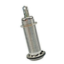 Alloy 6.35mm Guitar Bass Jacks Socket Quick-Silver 2