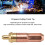 5Pcs G01-300 3# Propane Torch Tips Plum Ring Shape Consumables Pack 9