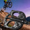 Mountain Bicycles Pedals 3 Bearings Light weights-Black 3