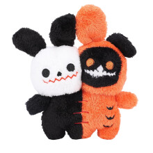 Halloween Plush Toy Soft Cute Ghost Stuffed Animal for Kids Holiday Decor 10.6in