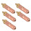 5Pcs G01-300 3# Propane Torch Tips Plum Ring Shape Consumables Pack 13